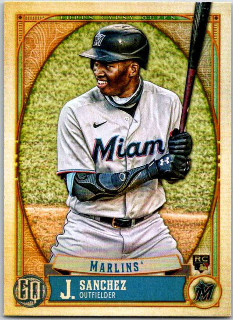 2021 Topps Gypsy Queen #268 Jesus Sanchez RC Rookie Miami Marlins V48951