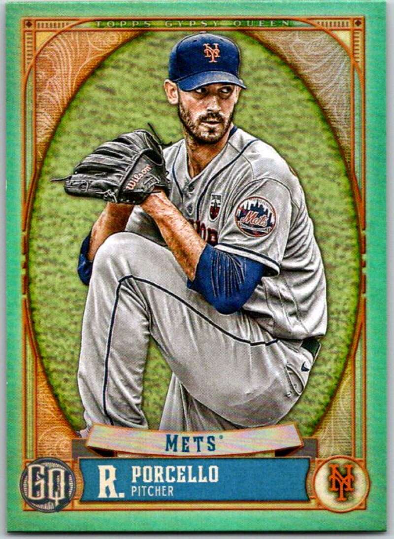 2021 Topps Gypsy Queen Turquoise #94 Rick Porcello Mets V48957