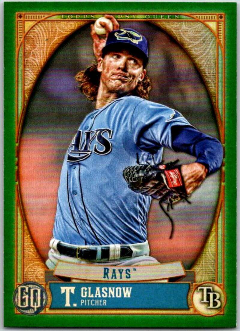 2021 Topps Gypsy Queen Green #51 Tyler Glasnow Tampa Bay Rays V48959