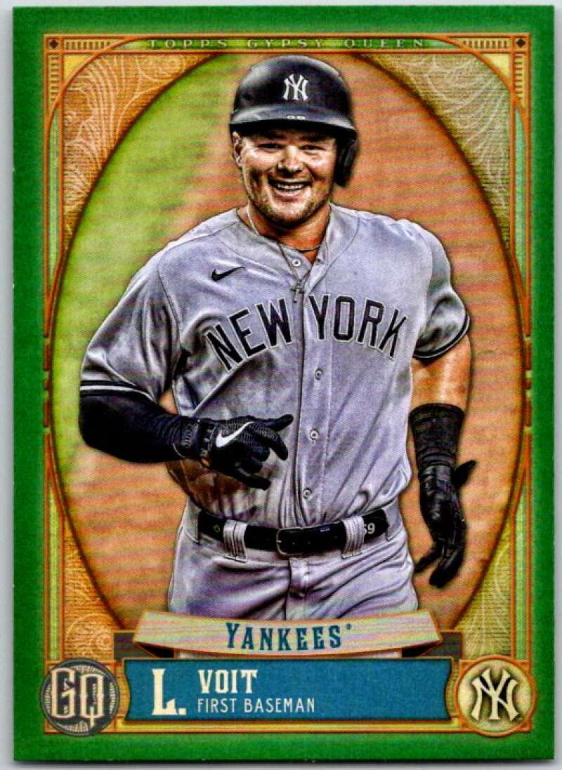 2021 Topps Gypsy Queen Green #300 Luke Voit New York Yankees V48965