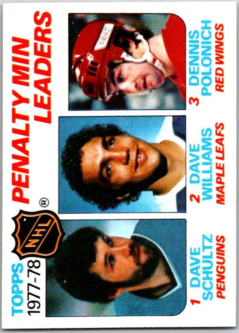 1978-79 Topps #66 Dennis Polonich LL Detroit Red Wings V48968