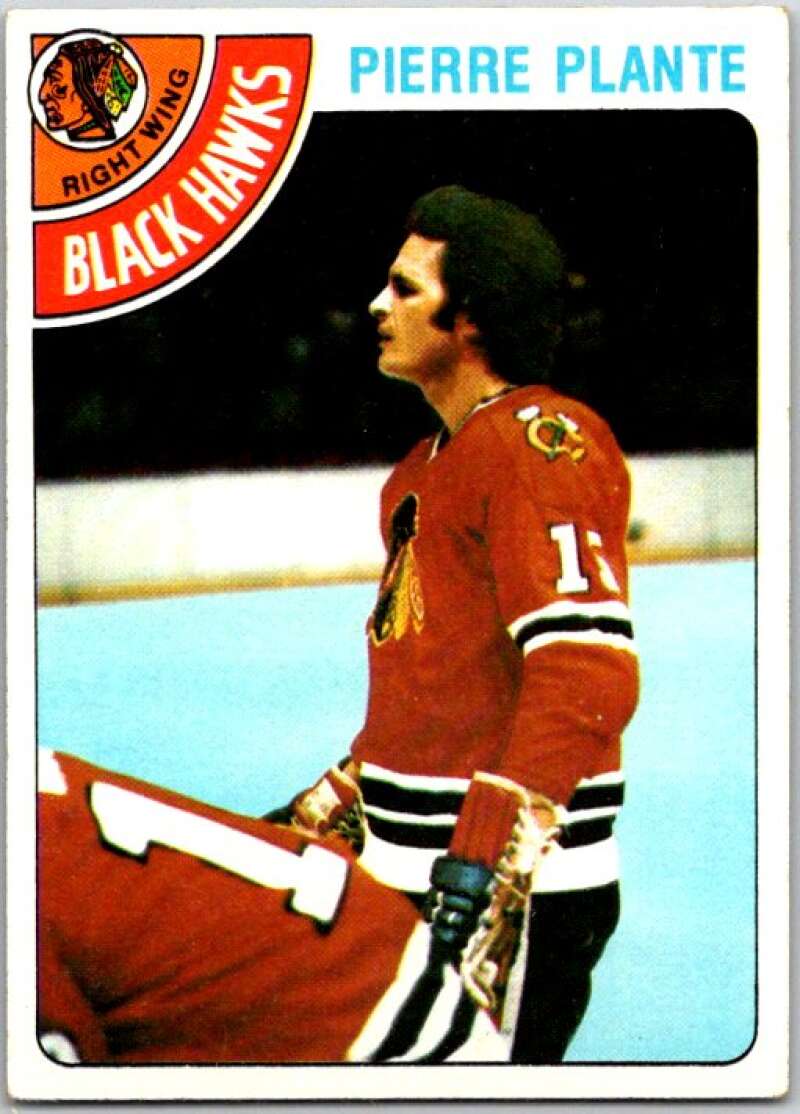 1978-79 Topps #179 Pierre Plante Chicago Blackhawks V48979
