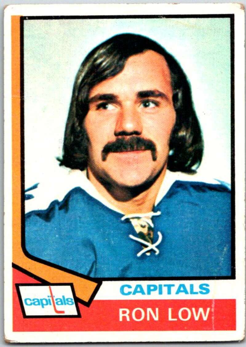 1974-75 Topps #39 Ron Low Washington Capitals V48993