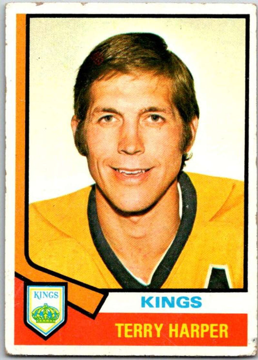 1974-75 Topps #55 Terry Harper  Los Angeles Kings  V48995