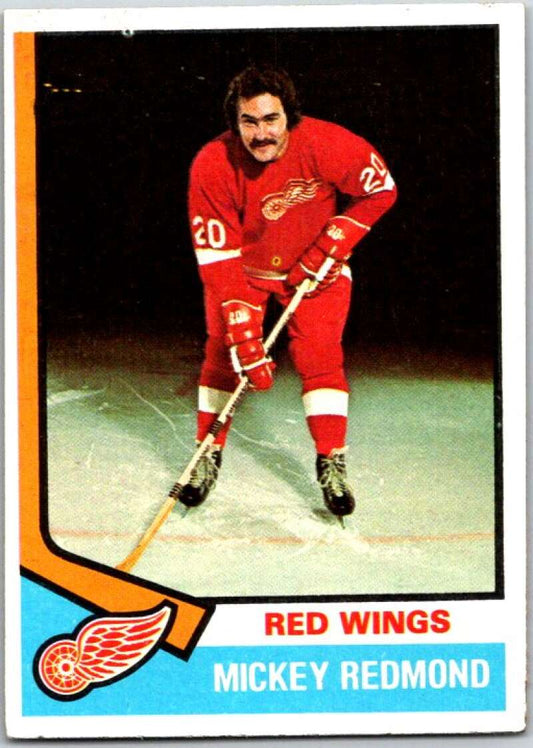 1974-75 Topps #120 Mickey Redmond  Detroit Red Wings  V49011