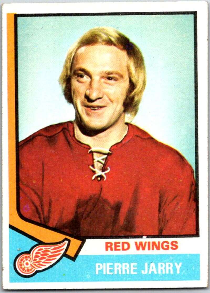 1974-75 Topps #171 Pierre Jarry Detroit Red Wings V49021