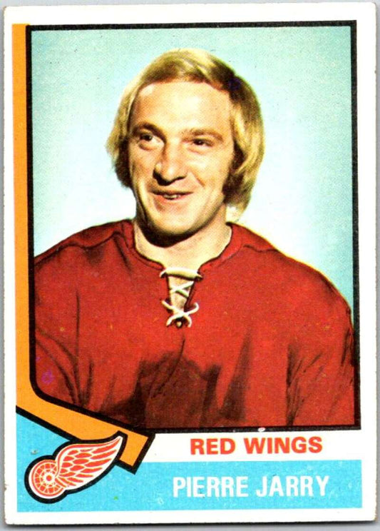 1974-75 Topps #171 Pierre Jarry  Detroit Red Wings  V49021