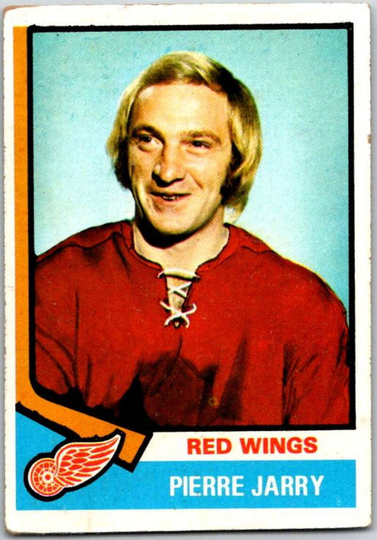 1974-75 Topps #171 Pierre Jarry  Detroit Red Wings  V49022