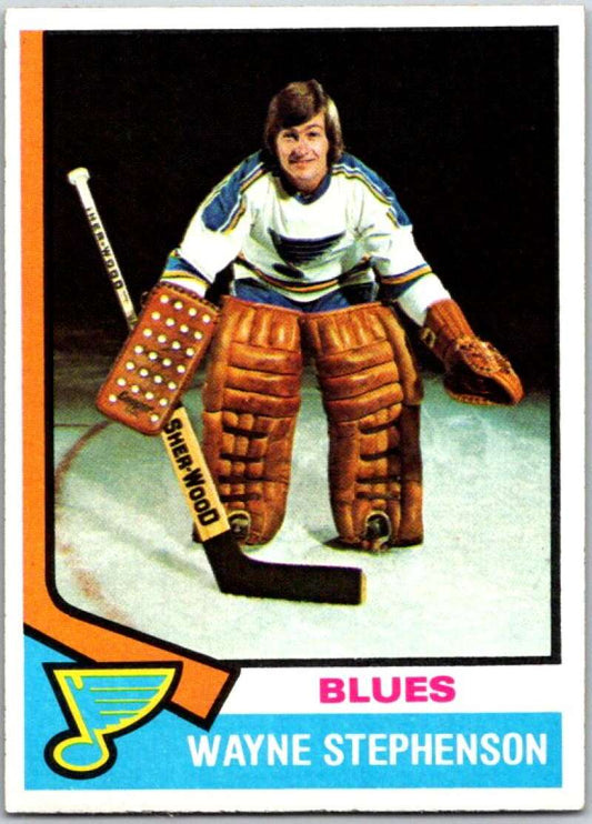 1974-75 Topps #218 Wayne Stephenson  St. Louis Blues  V49028