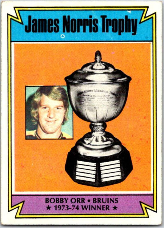 1974-75 Topps #248 Bobby Orr  Boston Bruins  V49036