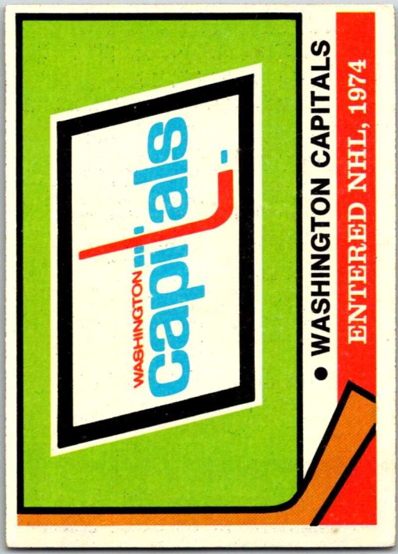 1974-75 Topps #256 Capitals Team Washington Capitals V49038