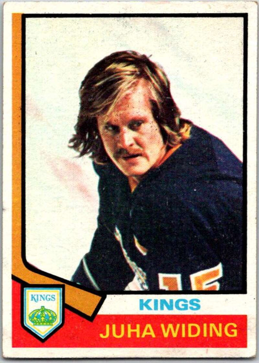1974-75 Topps #258 Juha Widing  Los Angeles Kings  V49039