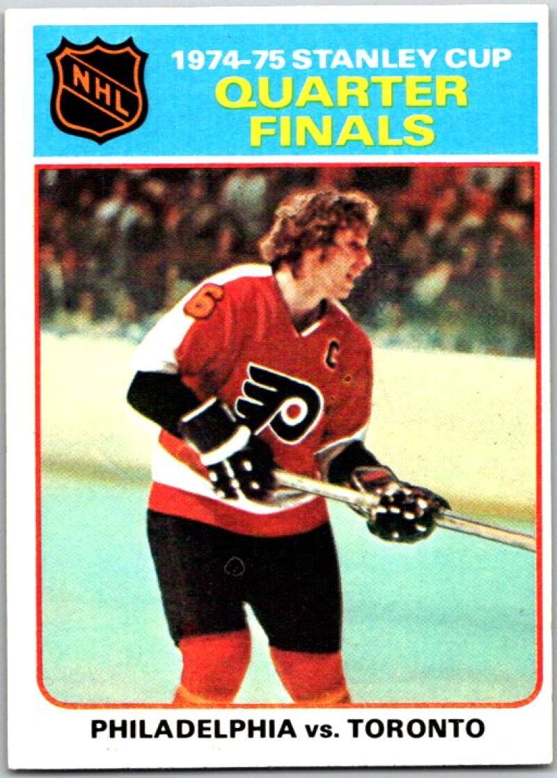 1975-76 Topps #7 1974-75 Stanley Cup Quarter Finals V49042