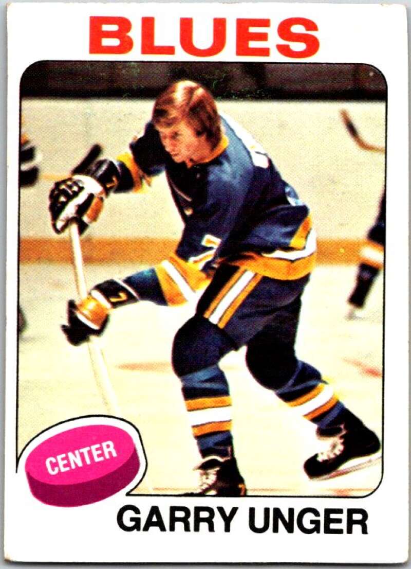 1975-76 Topps #40 Garry Unger St. Louis Blues V49053