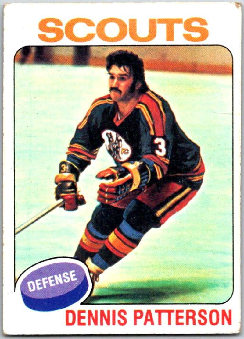 1975-76 Topps #51 Dennis Patterson RC Rookie Scouts V49057