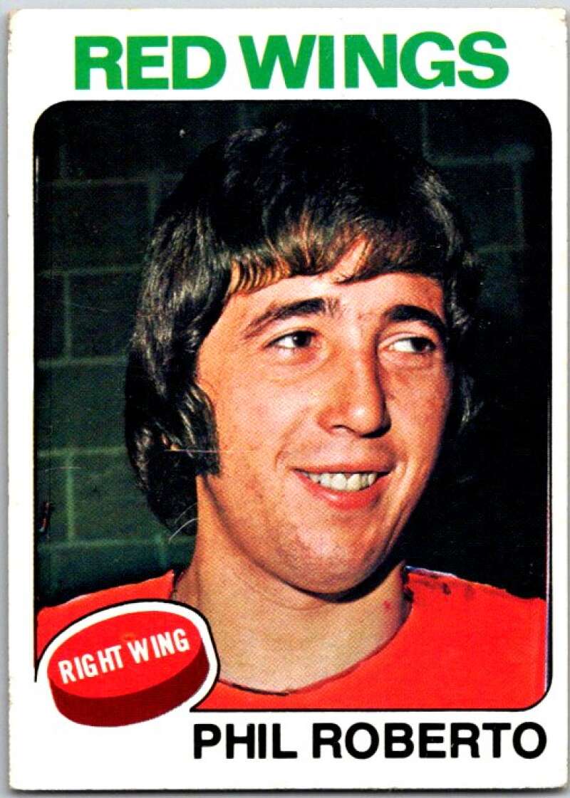 1975-76 Topps #80 Phil Roberto Detroit Red Wings V49068