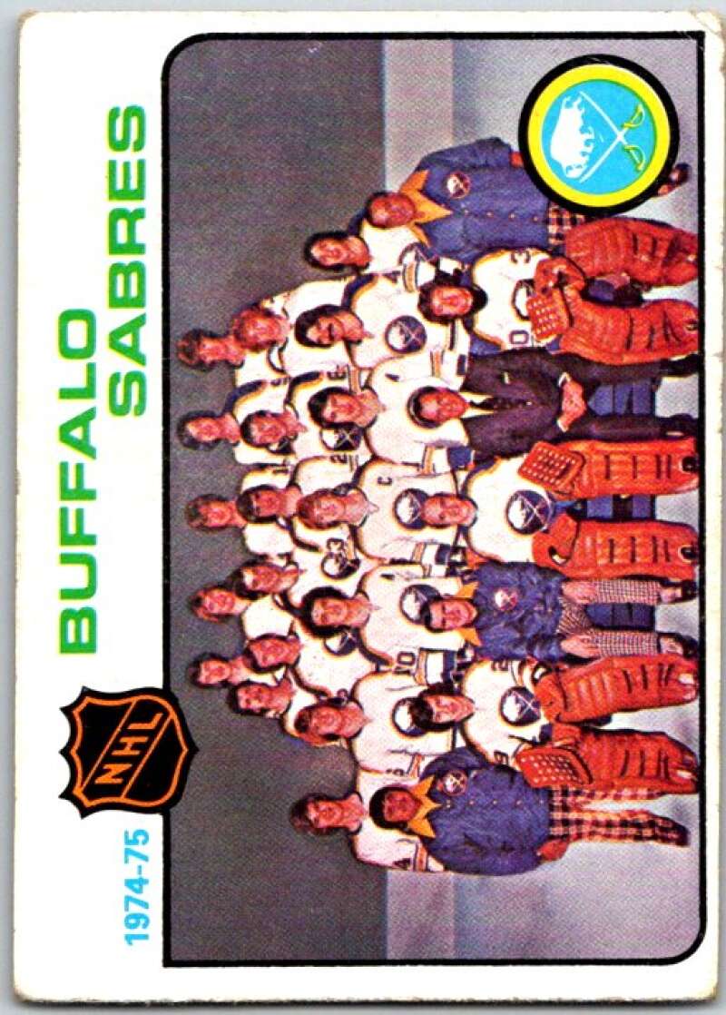 1975-76 Topps #83 Buffalo Sabres UER CL Buffalo Sabres V49070