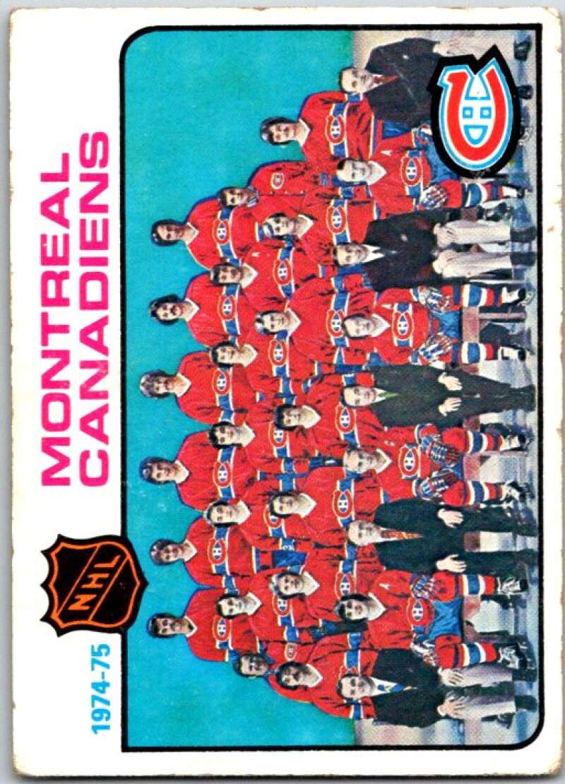 1975-76 Topps #90 Montreal Canadiens CL Montreal Canadiens V49074