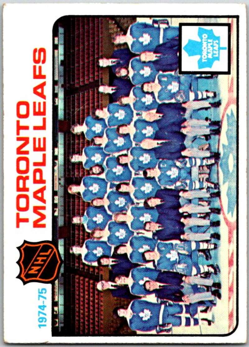 1975-76 Topps #91 Toronto Maple Leafs CL Toronto Maple Leafs V49075