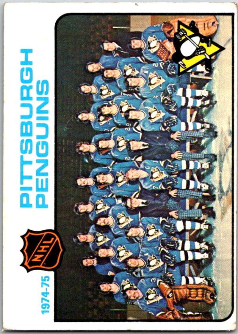 1975-76 Topps #93 Pittsburgh Penguins CL Pittsburgh Penguins V49076