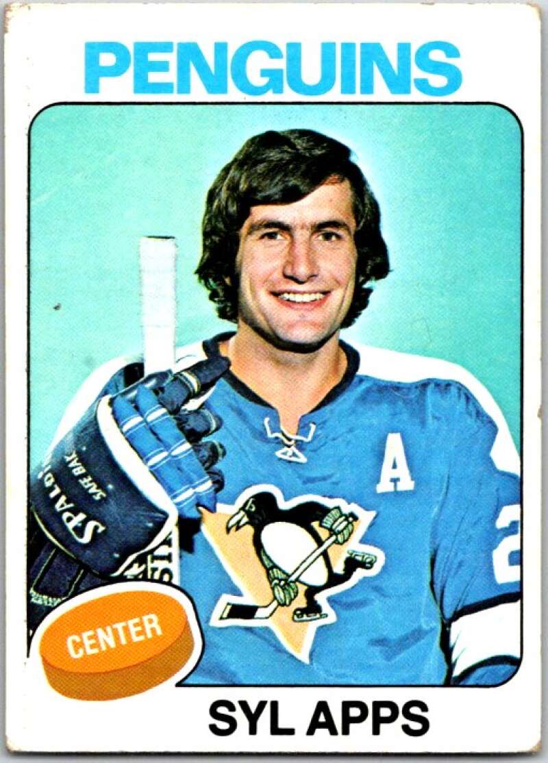 1975-76 Topps #130 Syl Apps Jr. V49088