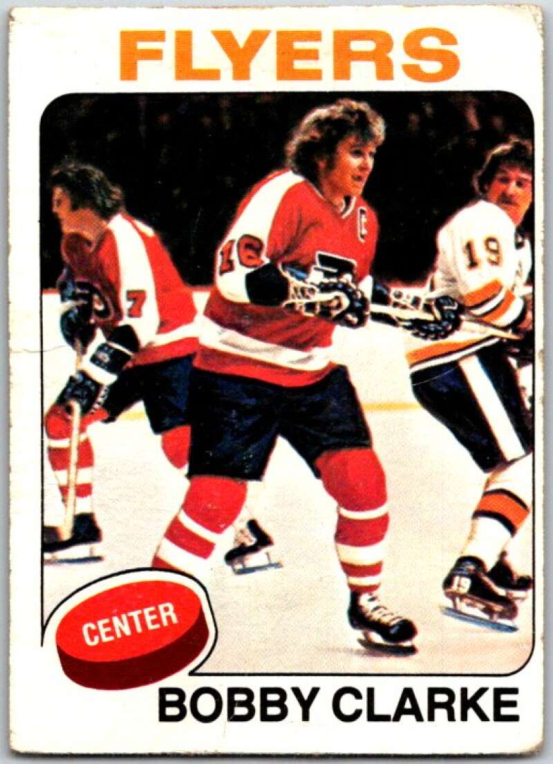1975-76 Topps #250 Bobby Clarke Philadelphia Flyers V49124