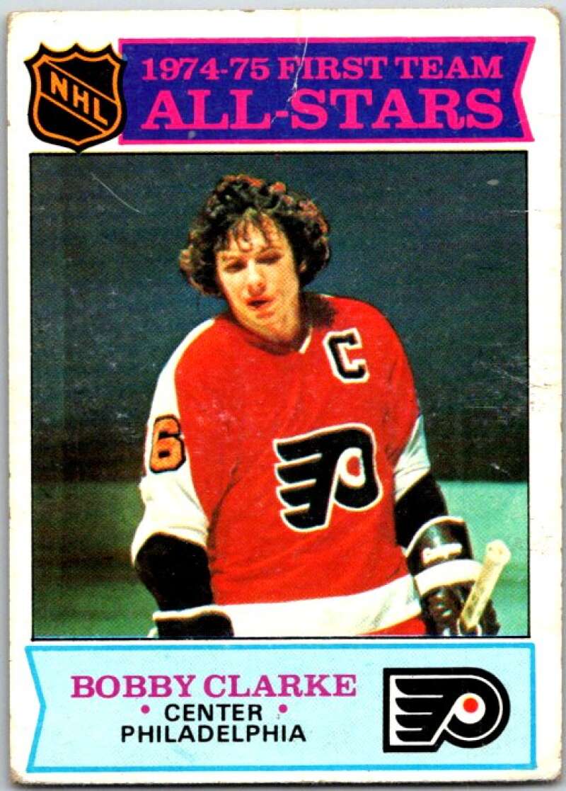 1975-76 Topps #286 Bobby Clarke AS Philadelphia Flyers V49141