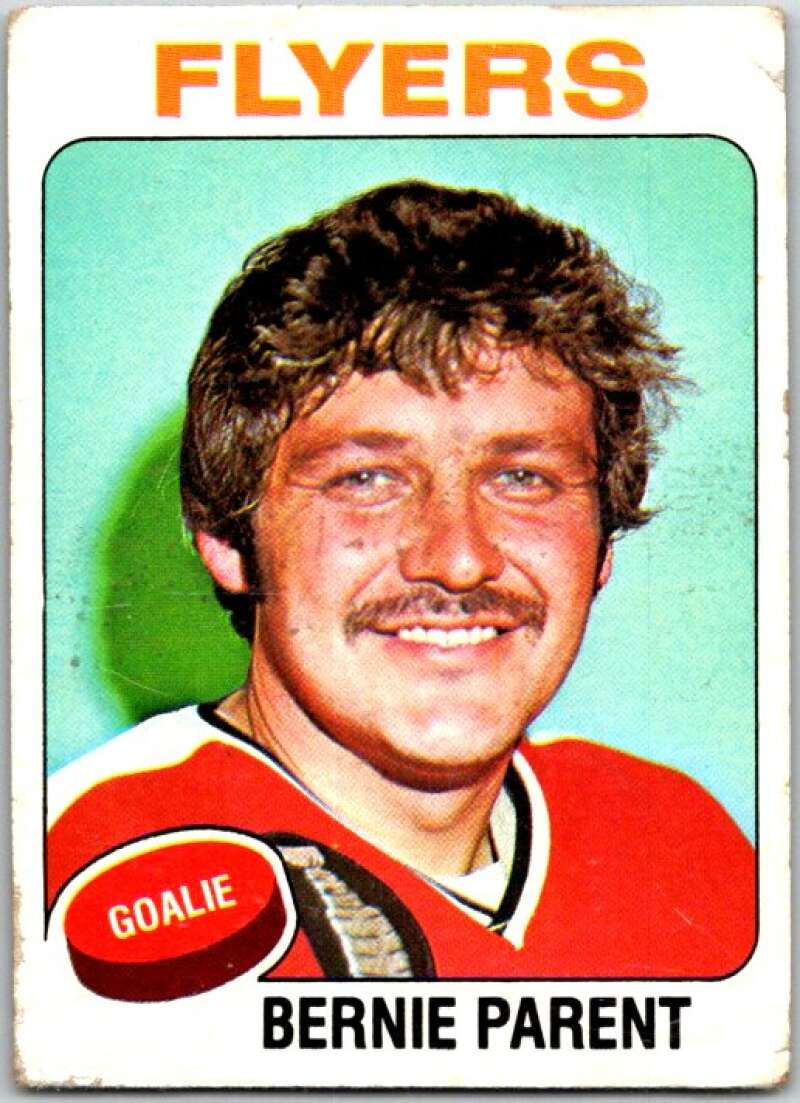1975-76 Topps #300 Bernie Parent Philadelphia Flyers V49147