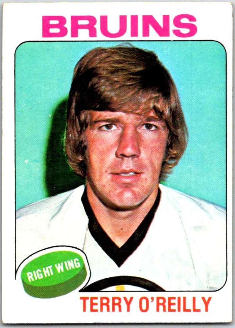 1975-76 Topps #301 Terry O'Reilly Boston Bruins V49148