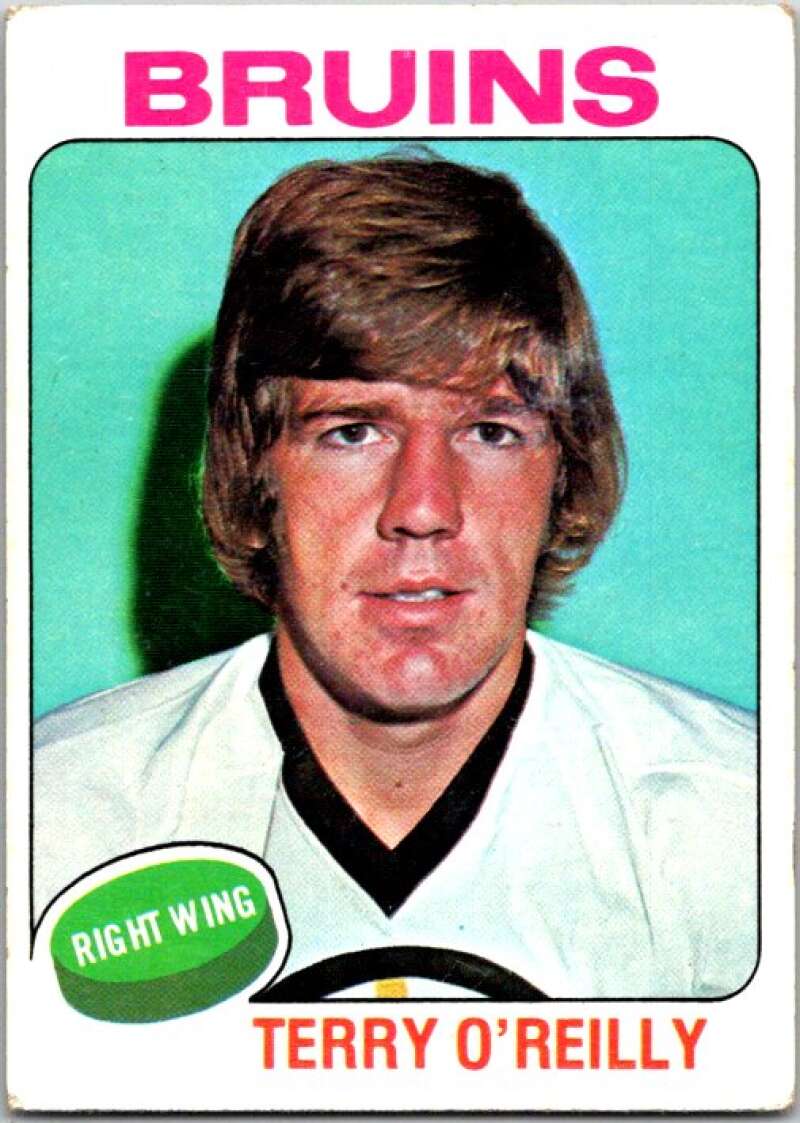 1975-76 Topps #301 Terry O'Reilly Boston Bruins V49149