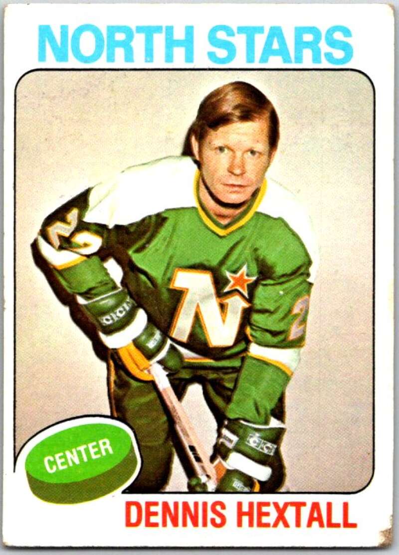 1975-76 Topps #310 Dennis Hextall Minnesota North Stars V49153