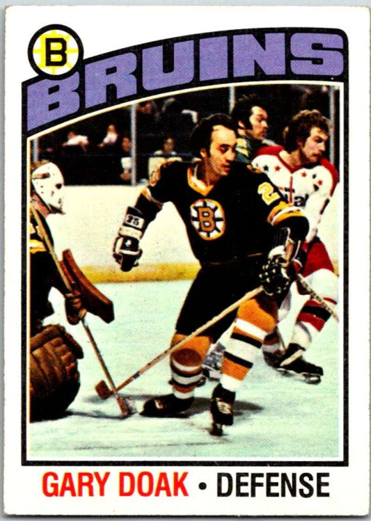 1976-77 Topps #7 Gary Doak  Boston Bruins  V49164