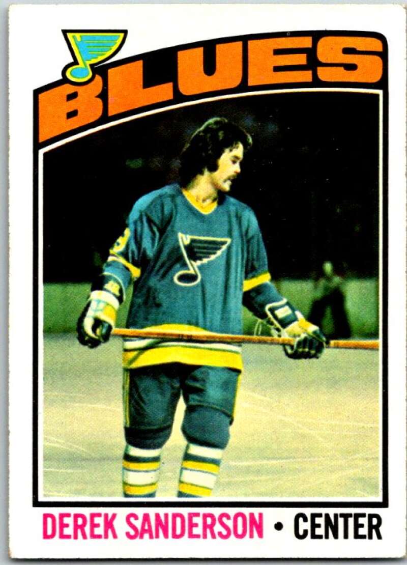 1976-77 Topps #20 Derek Sanderson St. Louis Blues V49170