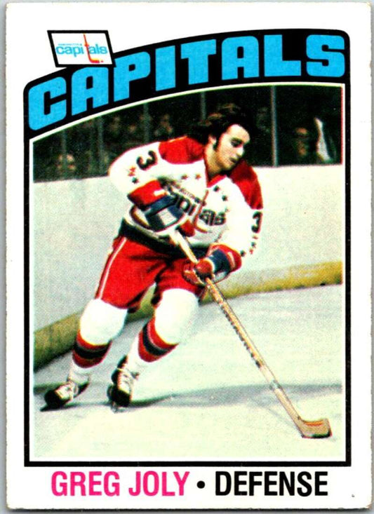 1976-77 Topps #52 Greg Joly  Washington Capitals  V49175