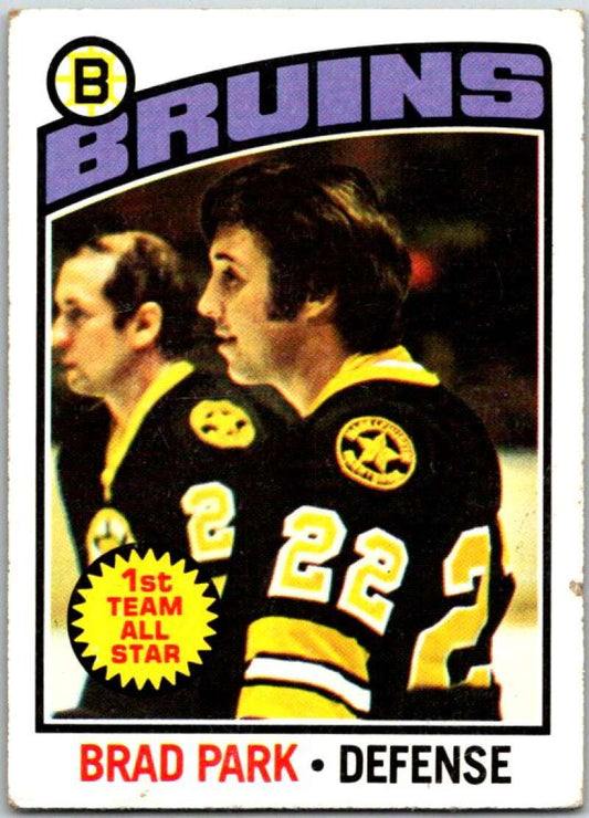 1976-77 Topps #60 Brad Park  New York Rangers  V49176