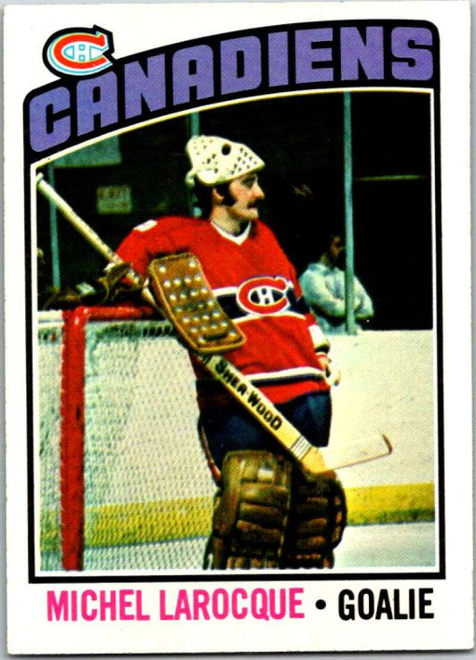 1976-77 Topps #79 Michel Larocque  Montreal Canadiens  V49181