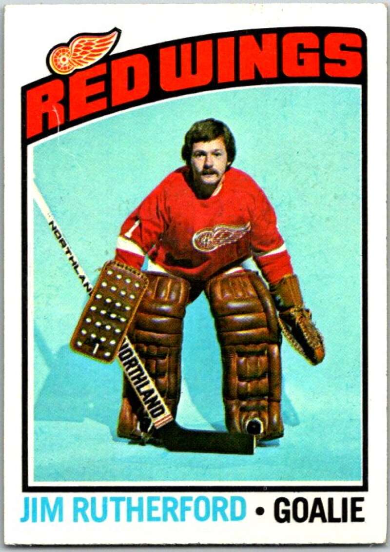 1976-77 Topps #88 Jim Rutherford Detroit Red Wings V49184