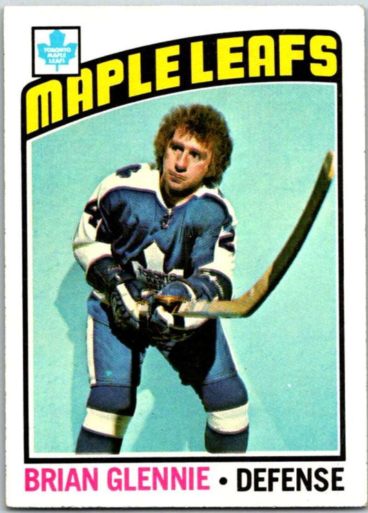 1976-77 Topps #99 Brian Glennie  Toronto Maple Leafs  V49189