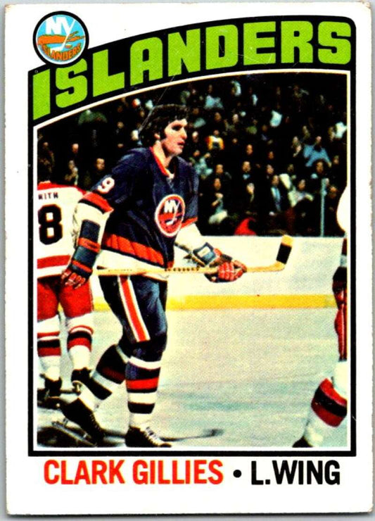 1976-77 Topps #126 Clark Gillies  New York Islanders  V49195