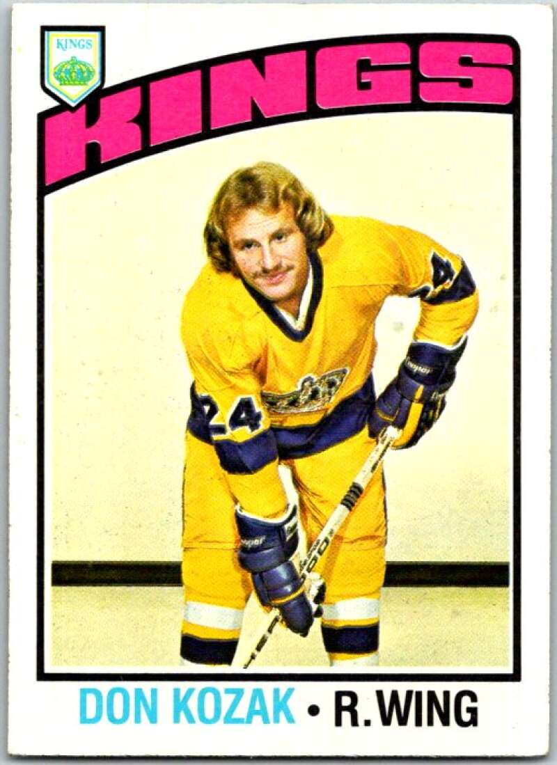 1976-77 Topps #185 Don Kozak Los Angeles Kings V49209