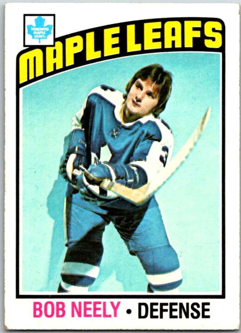 1976-77 Topps #194 Bob Neely Toronto Maple Leafs V49212