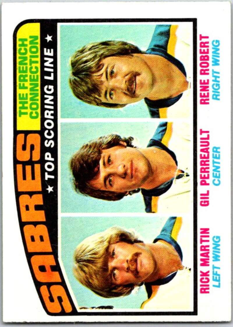 1976-77 Topps #214 Rick Martin/Gilbert Perreault/Robert V49217