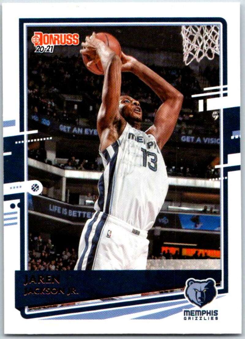 2020-21 Donruss #17 Jaren Jackson Jr. Memphis Grizzlies V49402