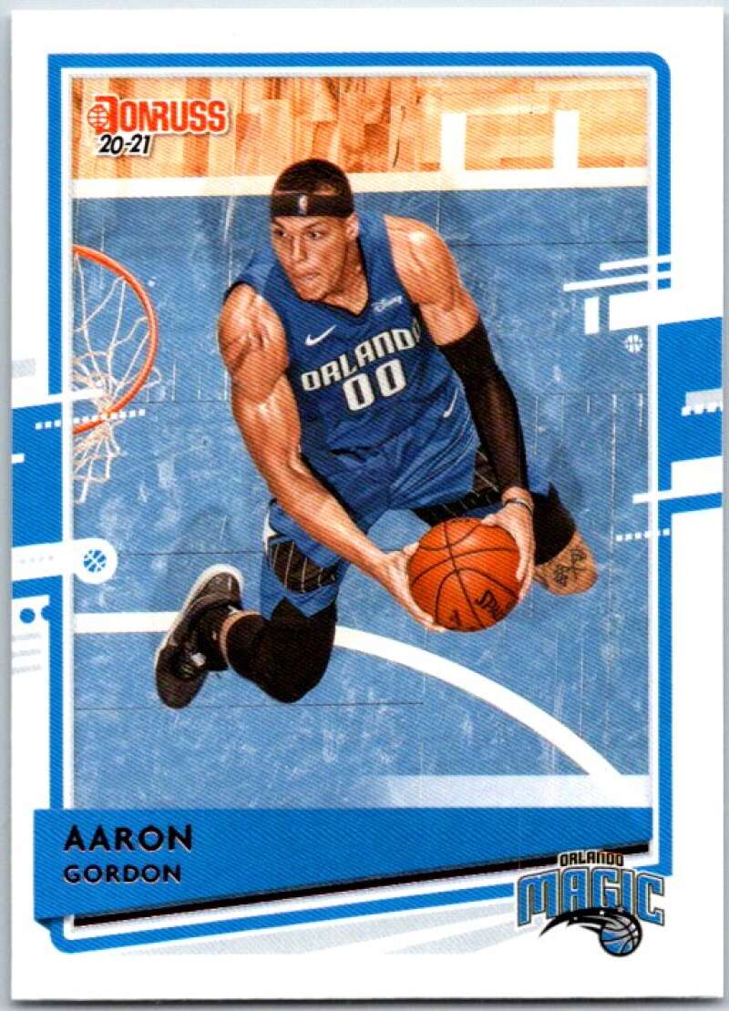 2020-21 Donruss #25 Aaron Gordon Orlando Magic V49403