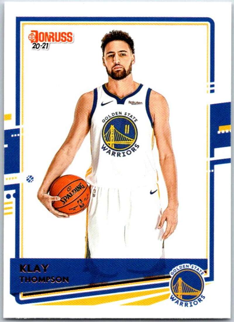 2020-21 Donruss #32 Klay Thompson Golden State Warriors V49404