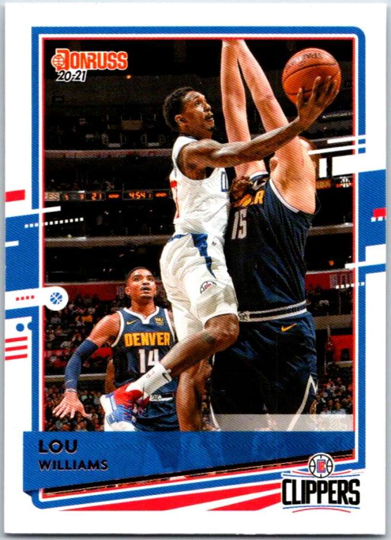 2020-21 Donruss #38 Lou Williams Los Angeles Clippers V49405