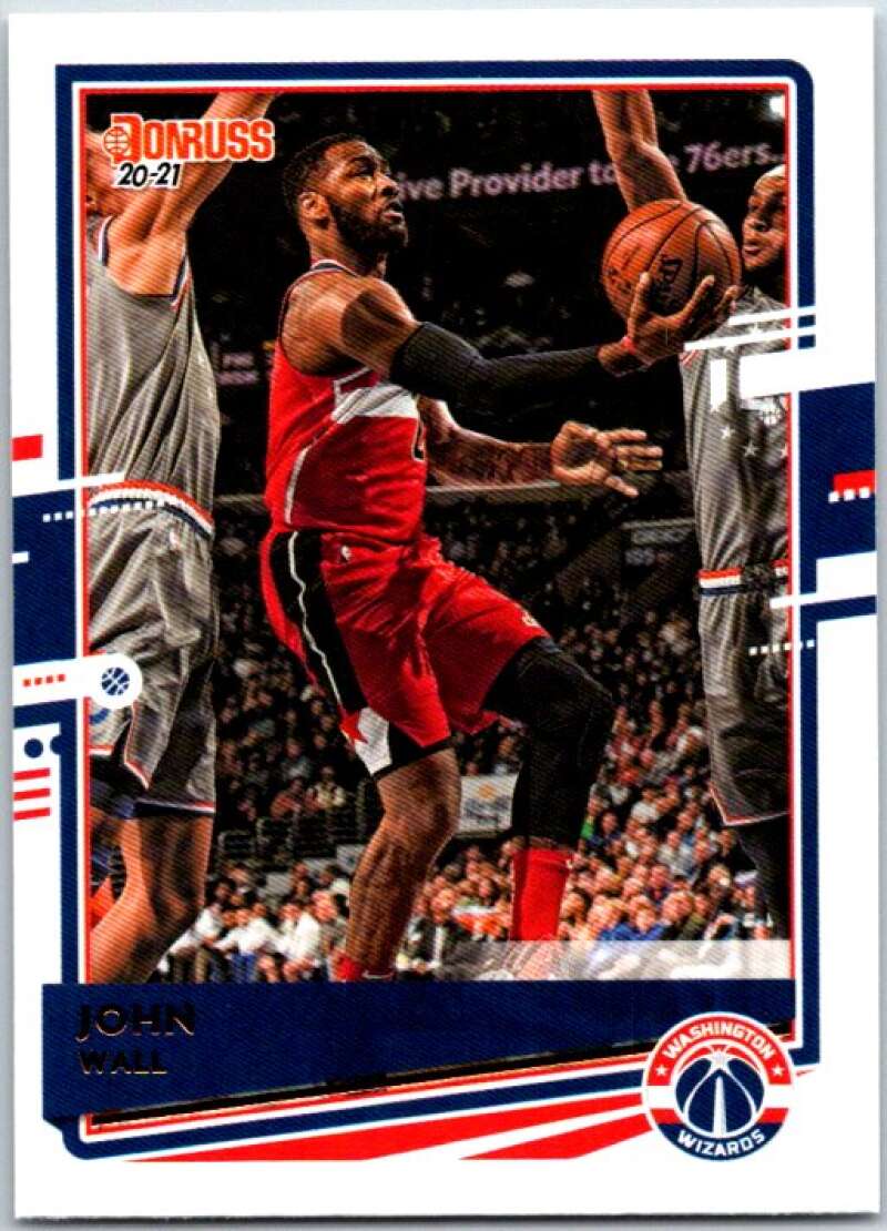 2020-21 Donruss #49 John Wall Washington Wizards V49406