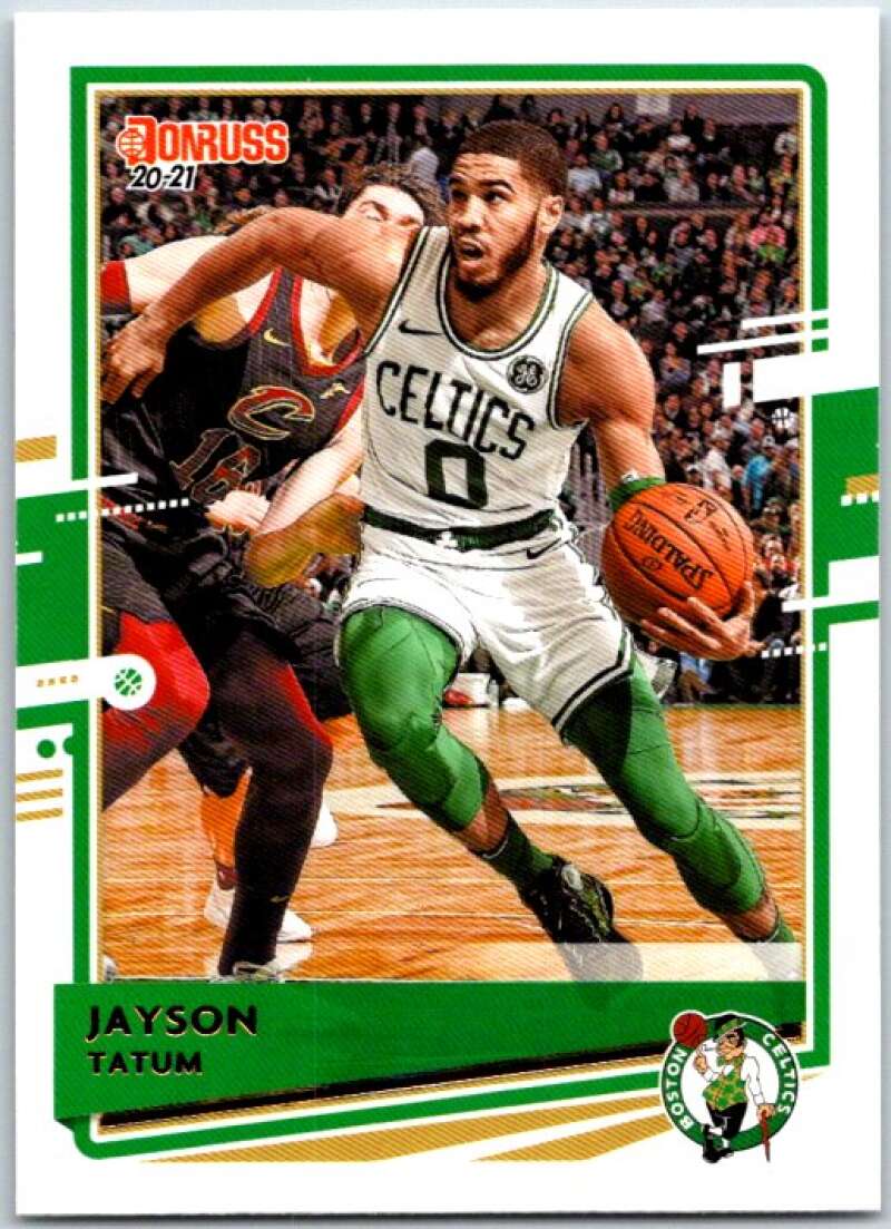 2020-21 Donruss #166 Jayson Tatum Boston Celtics V49417