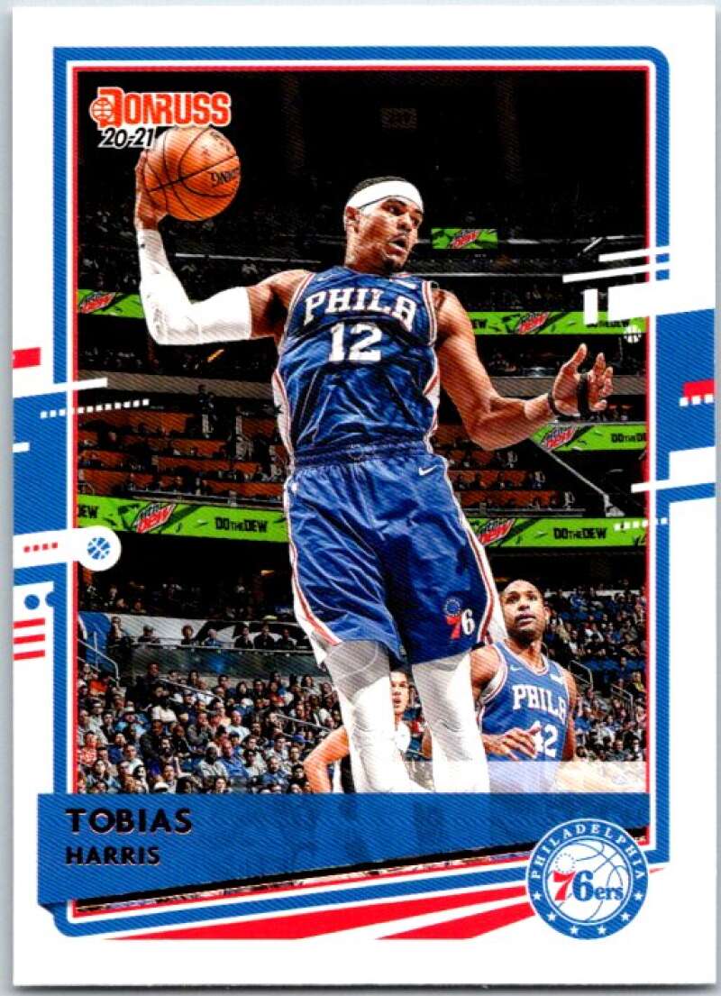 2020-21 Donruss #178 Tobias Harris Philadelphia 76ers V49418