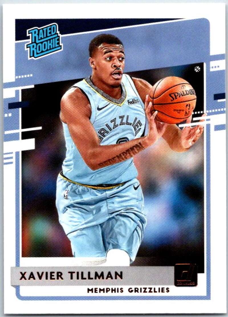 2020-21 Donruss #218 Xavier Tillman Rated Rookies RC Rookie V49422